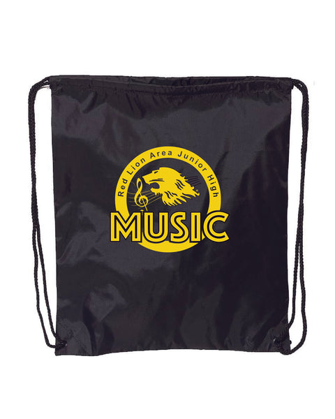RLJH Music Drawstring Bag