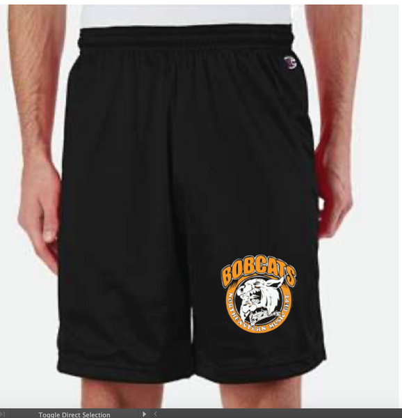 Mens Black Music Dept. Shorts