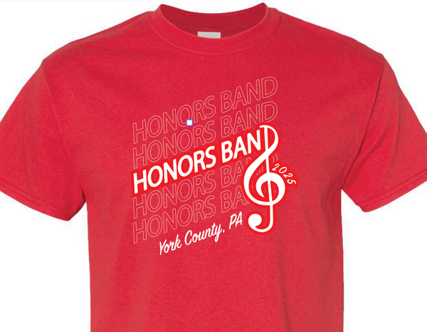 2025 York County Honors Band T-Shirt
