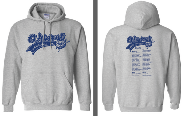 2025 PERCUSSION ( Pit and Drumline ) T or Hoodie