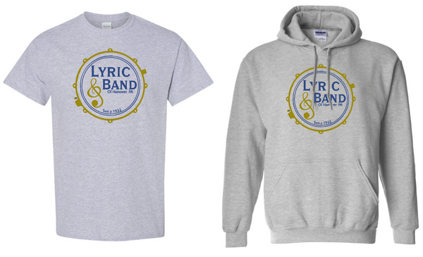 Lyric Band Apparel - Drum Logo