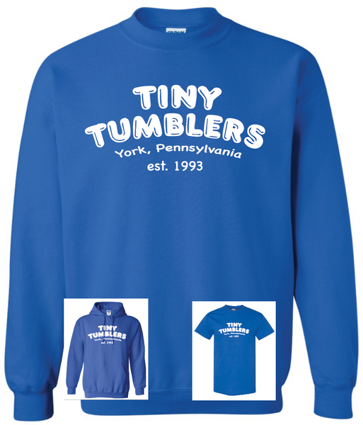 Tiny Tumblers Royal Blue Apparel