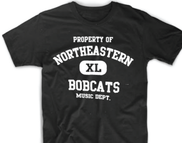 #01 T-Shirt - "PROPERTY OF" Music Department logo